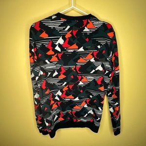 Scotch & Soda Long Sleeve Print Crewneck Sweatshirt Size Small